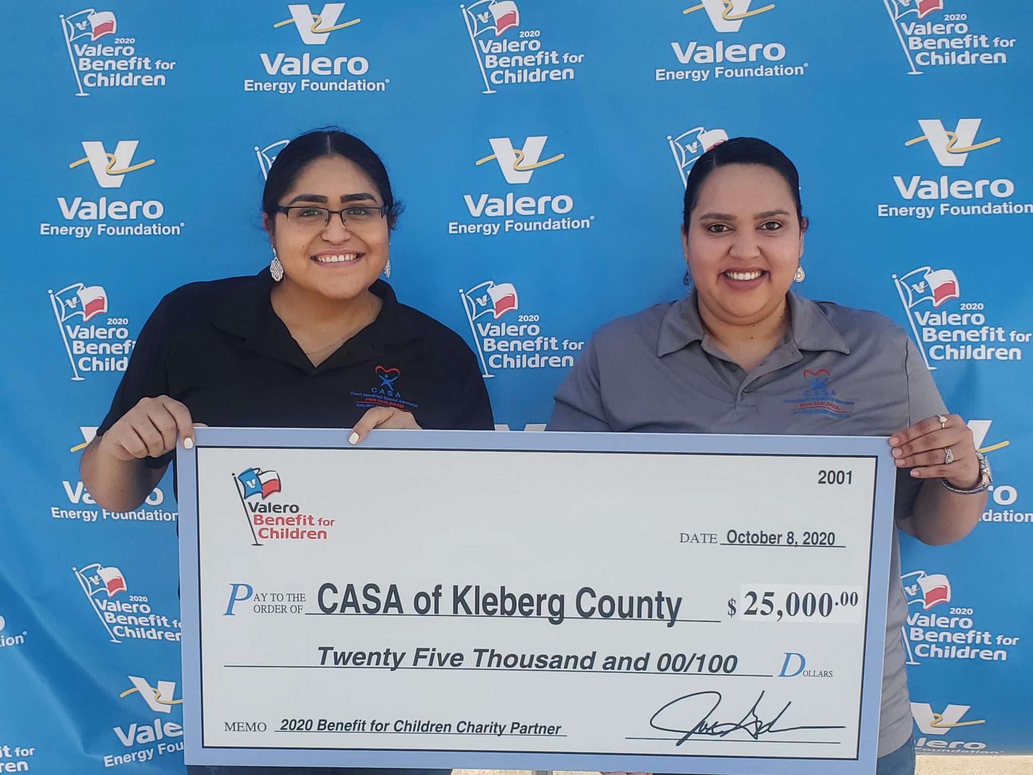 Big Surprise from Valero Energy Foundation Brush Country CASA
